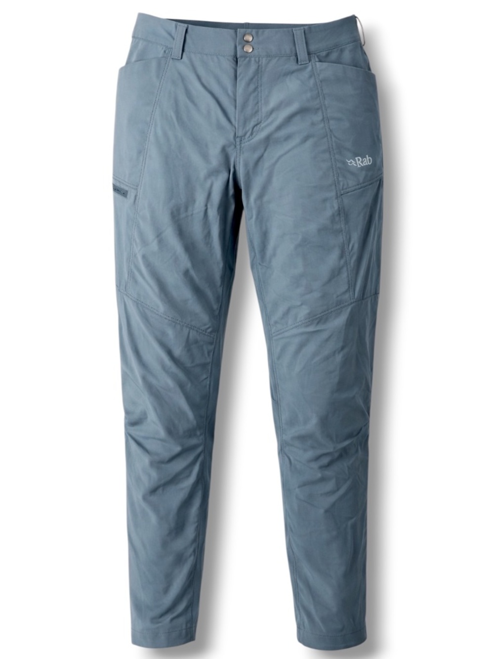 Rab Incline Light Softshell Hiking Trail Pants Blue Women's UK 14 Large